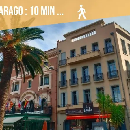 Le Cosy Perpignan Centre, Fully Air Conditioned Apartment , 2 Rooms, 2 Bathrooms, Free Wifi, Free Parking, Lift, Central 페르피냥