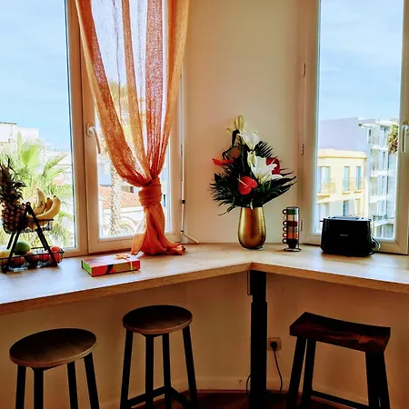 Le Cosy Perpignan Centre, Fully Air Conditioned Apartment , 2 Rooms, 2 Bathrooms, Free Wifi, Free Parking, Lift, Central 아파트 페르피냥