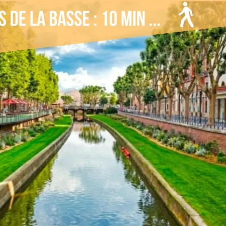 Le Cosy Centre, 2 Rooms, 2 Bathrooms, Free Wifi, Free Parking, Lift, Central, Renovated, Spacious Apartman Perpignan