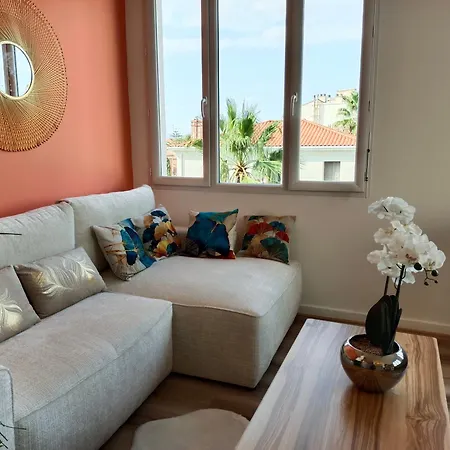 아파트 Le Cosy Perpignan Centre, Fully Air Conditioned Apartment , 2 Rooms, 2 Bathrooms, Free Wifi, Free Parking, Lift, Central *
